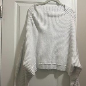 Free People Oversized White Sweater